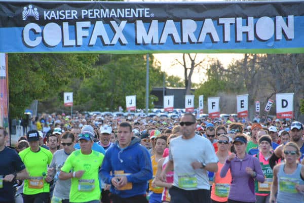 Colfax Marathon Start - 2015